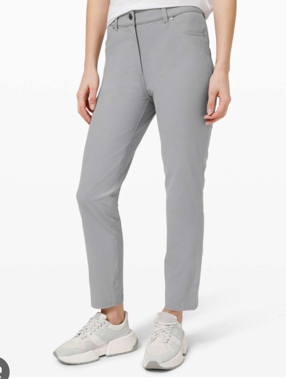 Lululemon City Sleek 5 Pocket 7/8 Pant Rhino Grey